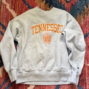 Champion Gray Tennessee Crewneck Sweater
